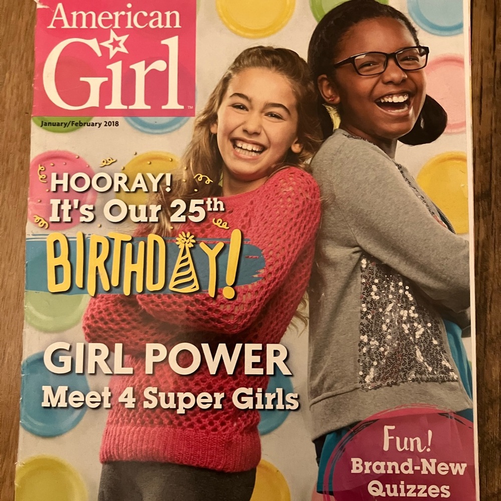 American Girl Magazine, January/February 2018